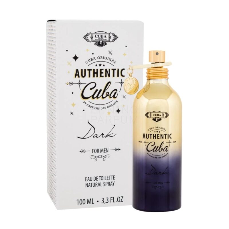 Cuba Authentic Dark by Cuba Paris 100ml EDT For Men