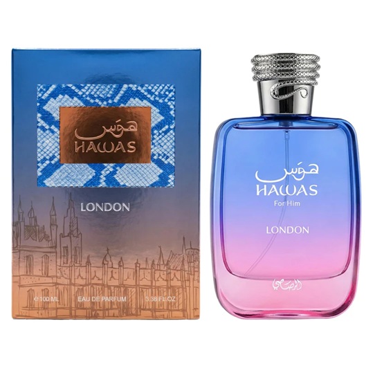 Hawas London by Rasasi 100ml EDP For Unisex